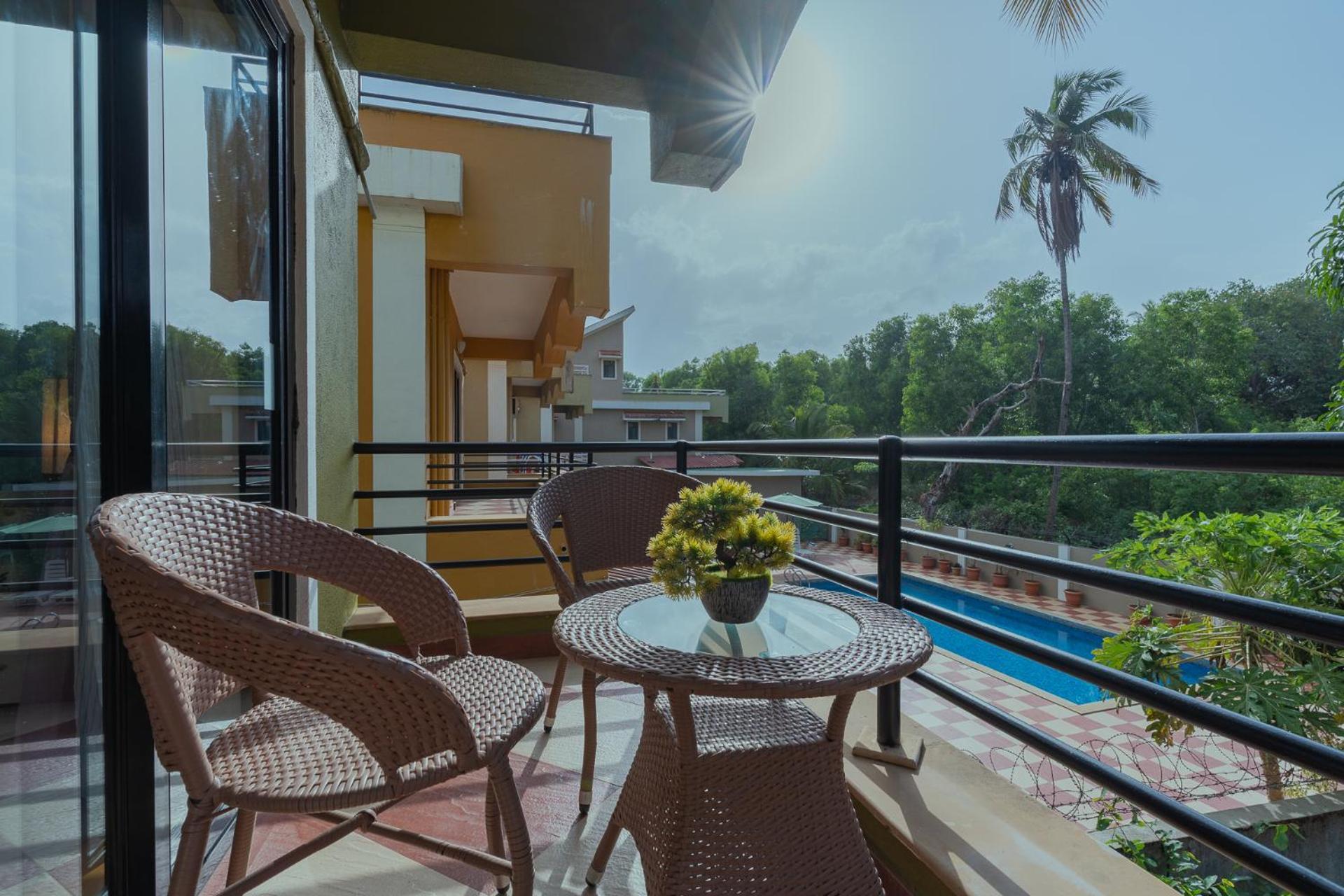 Treehouse Blue Hotel & Villas Colva Exterior foto