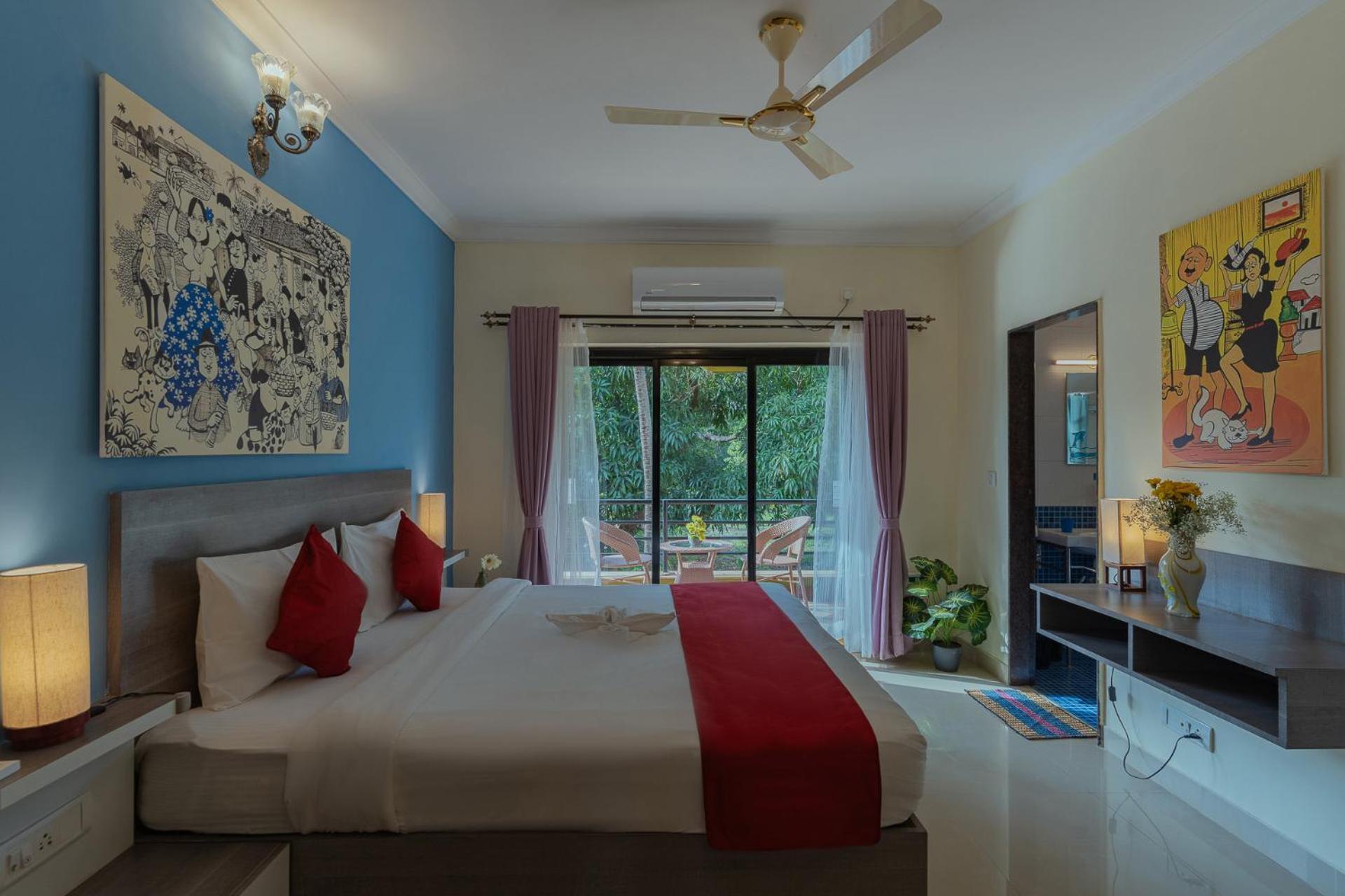 Treehouse Blue Hotel & Villas Colva Exterior foto